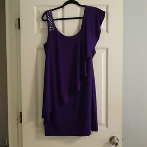 Purple dress